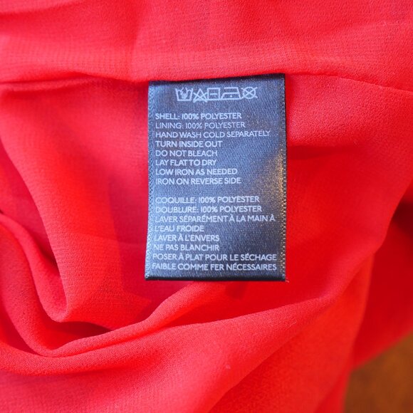 Kimchi Blue Red Mini Dress - Size 2 - Picture 6 of 6